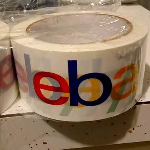 2-Rolls "EBAY" Logo Packing Tape